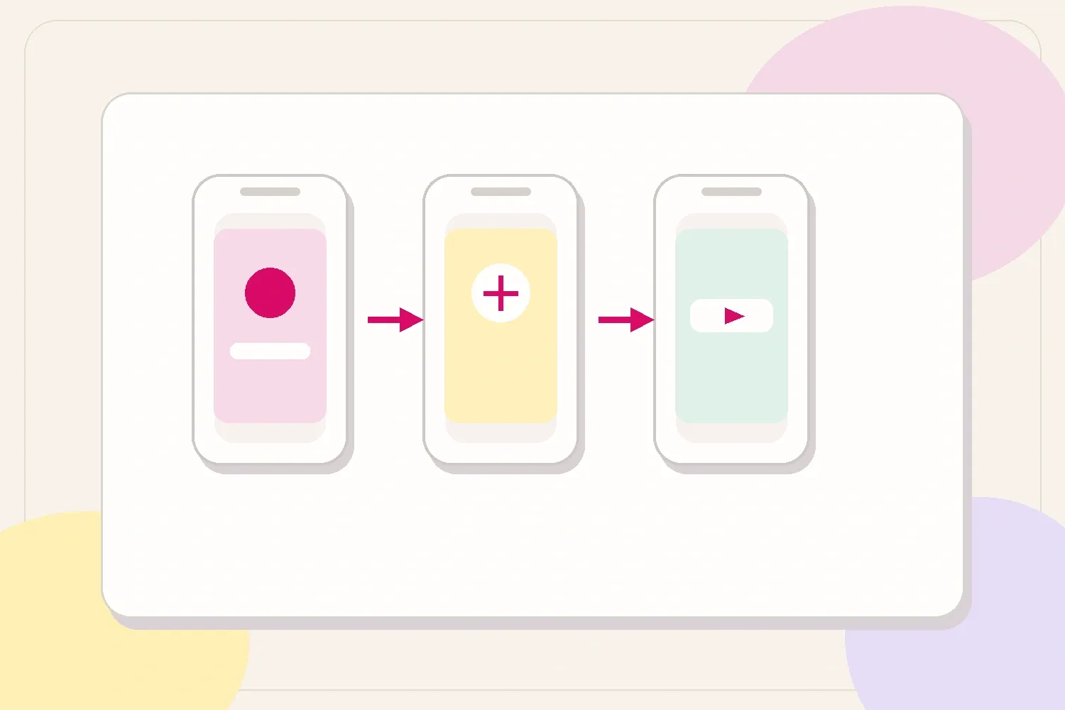 Three-part Instagram Story sequence showing hook, value, and next step