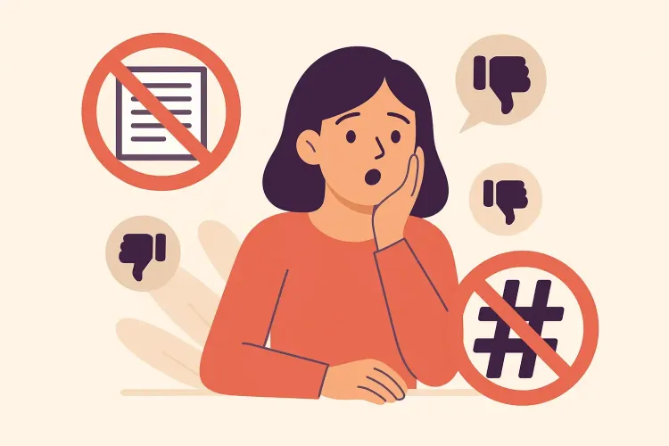 7 Reasons Creators Get Shadowbanned (and How to Avoid Them)