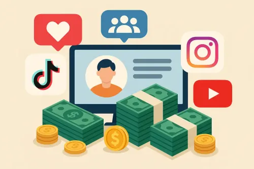 Tarifs des Influenceurs par Plateforme et Nombre d’Abonnés en 2025 (Basé sur 12 000 Campagnes)