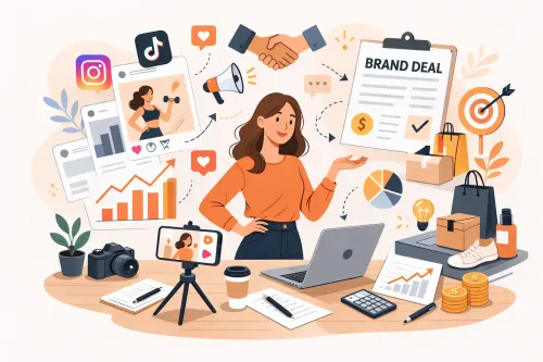 Le guide complet des collaborations avec des marques pour les créateurs de contenu (système étape par étape)