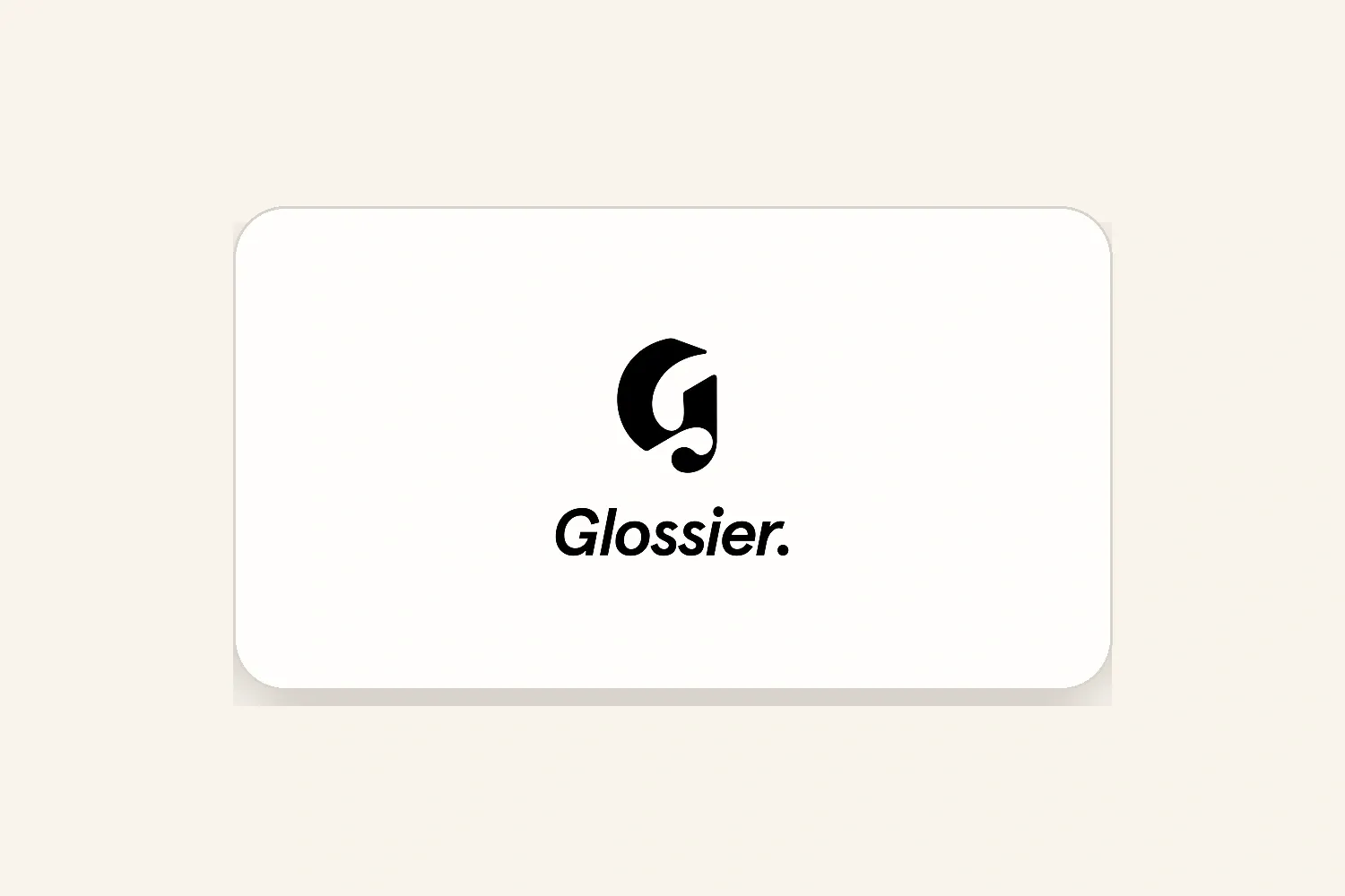 Logotipo de Glossier